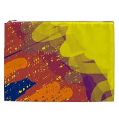 Colorful Abstract Pattern Cosmetic Bag (xxl) 