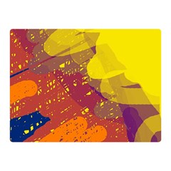 Colorful Abstract Pattern Double Sided Flano Blanket (mini) 