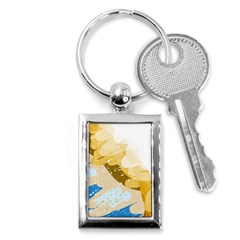 Artistic Pastel Pattern Key Chains (rectangle)  by Valentinaart