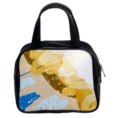 Artistic Pastel Pattern Classic Handbags (2 Sides) by Valentinaart