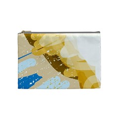 Artistic Pastel Pattern Cosmetic Bag (medium) 