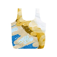 Artistic Pastel Pattern Full Print Recycle Bags (s)  by Valentinaart