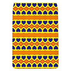 Hearts And Rhombus Pattern                                                                                         			removable Flap Cover (s)