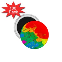 Colorful Abstract Design 1 75  Magnets (100 Pack)  by Valentinaart