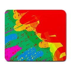 Colorful Abstract Design Large Mousepads by Valentinaart