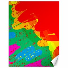 Colorful Abstract Design Canvas 12  X 16  