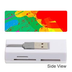 Colorful Abstract Design Memory Card Reader (stick) 