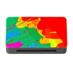 Colorful abstract design Memory Card Reader with CF Front