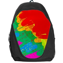 Colorful Abstract Design Backpack Bag