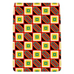 Squares And Rectangles Pattern                                                                                         			removable Flap Cover (l)