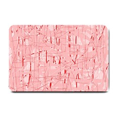 Elegant Pink Pattern Small Doormat 