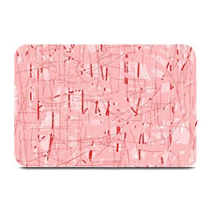 Elegant Pink Pattern Plate Mats