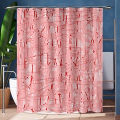 Elegant Pink Pattern Shower Curtain 60  X 72  (medium) 