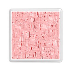 Elegant Pink Pattern Memory Card Reader (square) 