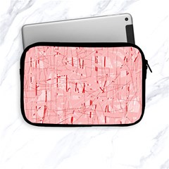 Elegant Pink Pattern Apple Ipad Mini Zipper Cases by Valentinaart