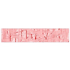 Elegant Pink Pattern Flano Scarf (small)