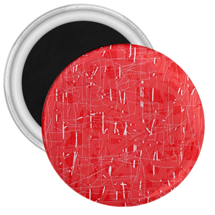 Red pattern 3  Magnets