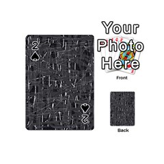 Gray Pattern Playing Cards 54 (mini) 