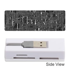 Gray Pattern Memory Card Reader (stick) 