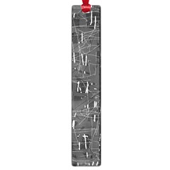 Gray Pattern Large Book Marks