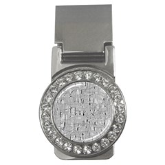 Gray Pattern Money Clips (cz) 