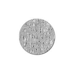 Gray Pattern Golf Ball Marker (10 Pack)