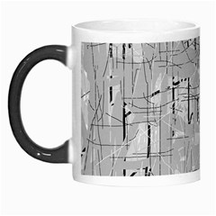 Gray Pattern Morph Mugs