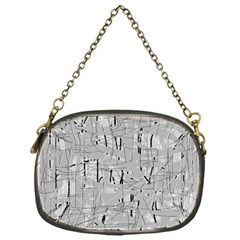 Gray Pattern Chain Purses (one Side)  by Valentinaart