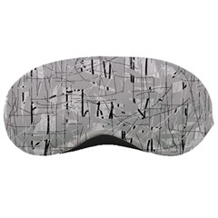 Gray Pattern Sleeping Masks