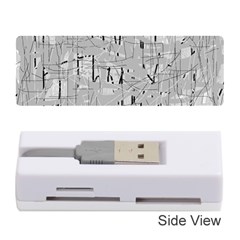 Gray Pattern Memory Card Reader (stick) 