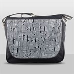 Gray pattern Messenger Bags Front