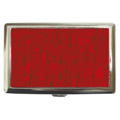 Red Pattern Cigarette Money Cases