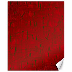 Red Pattern Canvas 16  X 20  