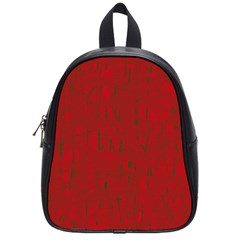 Red Pattern School Bags (small) 