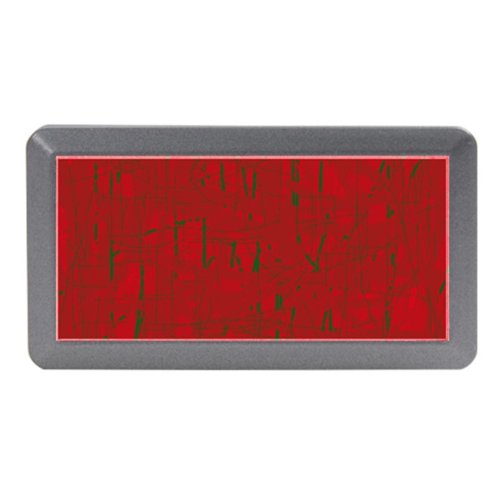 Red pattern Memory Card Reader (Mini)