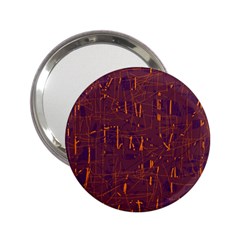 Purple Pattern 2 25  Handbag Mirrors