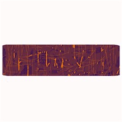 Purple Pattern Large Bar Mats