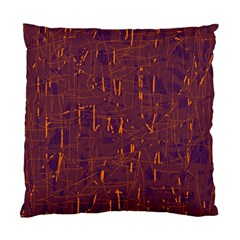 Purple Pattern Standard Cushion Case (one Side)