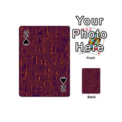 Purple Pattern Playing Cards 54 (mini) 