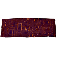 Purple Pattern Body Pillow Case (dakimakura)