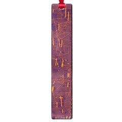 Purple Pattern Large Book Marks