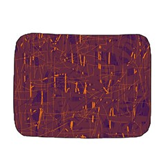 Purple Pattern Apple Ipad 2/3/4 Zipper Cases