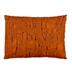 Orange pattern Pillow Case (Two Sides) Back