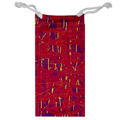 Red And Blue Pattern Jewelry Bags