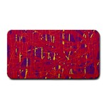 Red and blue pattern Medium Bar Mats 16 x8.5  Bar Mat