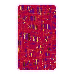 Red And Blue Pattern Memory Card Reader