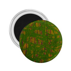 Green Pattern 2 25  Magnets