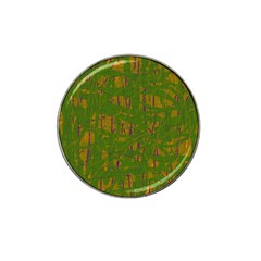 Green Pattern Hat Clip Ball Marker