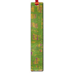 Green Pattern Large Book Marks by Valentinaart