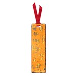 Orange pattern Small Book Marks Front